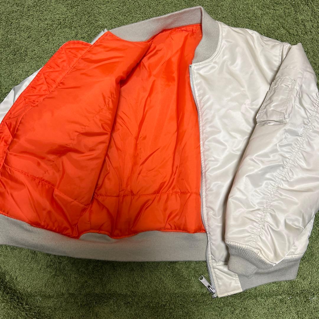 デッドストック old uniqlo MA-1 フライトジャケット テック