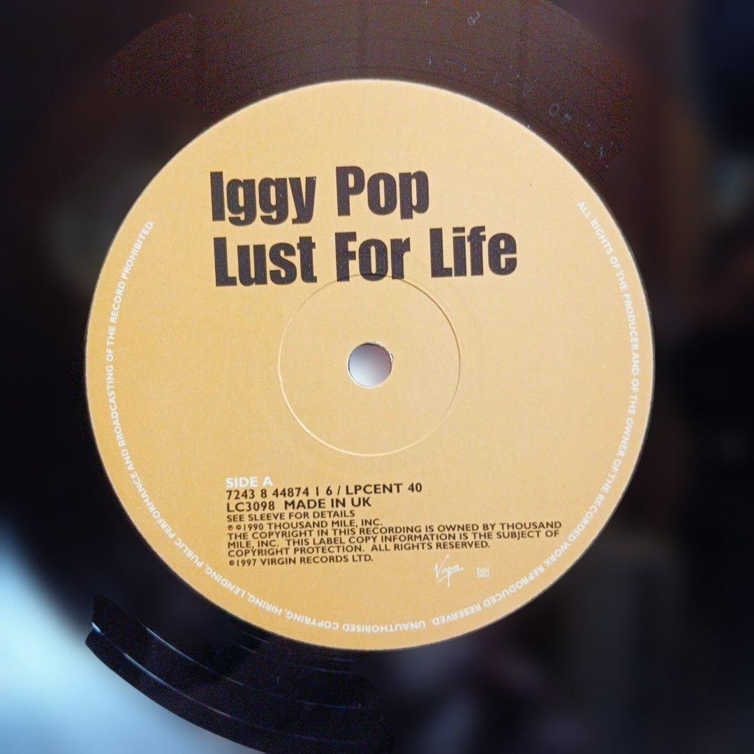 Iggy Pop／Lust for Life UK再発盤