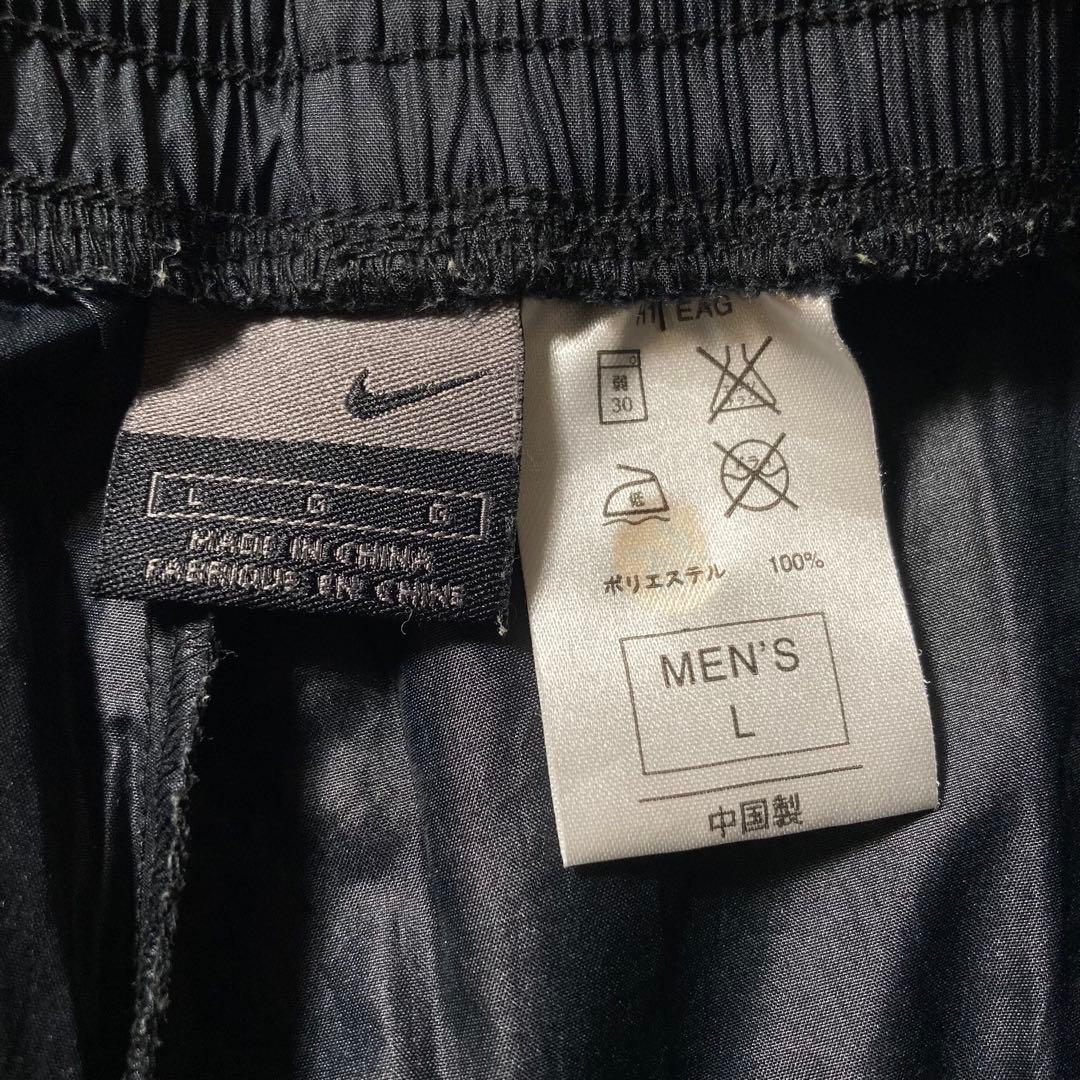 パンツ 00s NIKE nylon track pants black tech