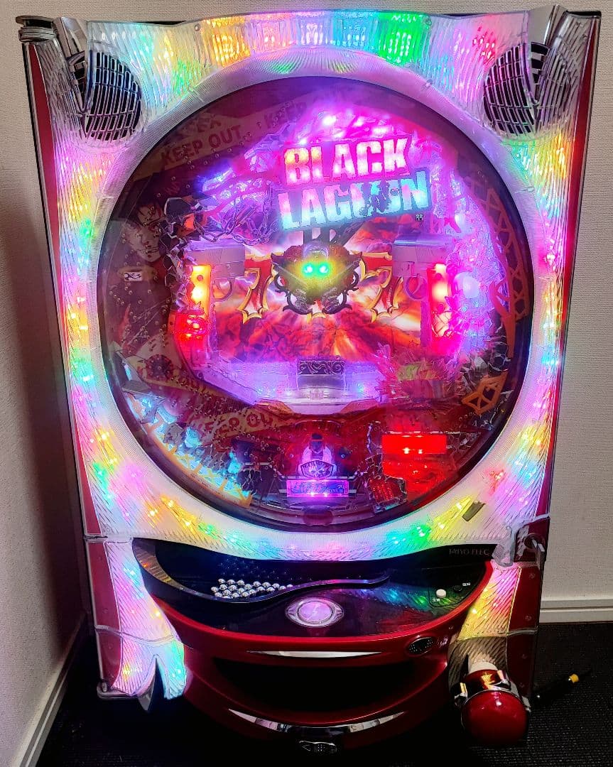 【送料込】CRブラックラグーンFTX 初代 実機 家庭用電源/不具合有