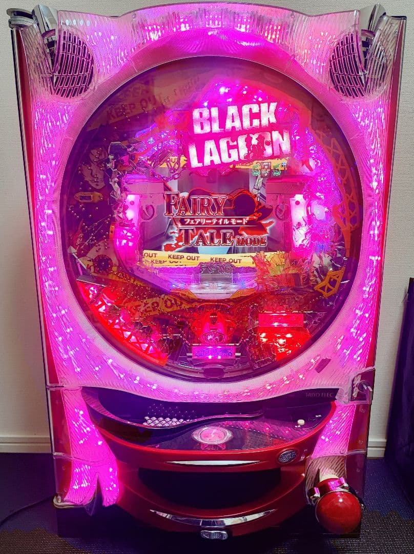 【送料込】CRブラックラグーンFTX 初代 実機 家庭用電源/不具合有