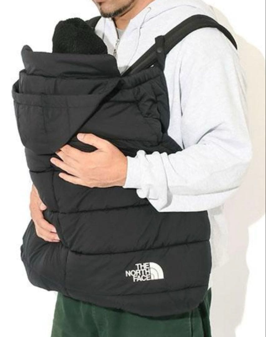 THE NORTH FACE シェルブランケット ベビー ブラック　※フード無し