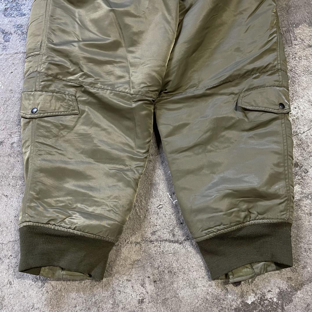 HOUSTON U.S.AIR FORCE 米軍 中綿 フライトパンツ 38