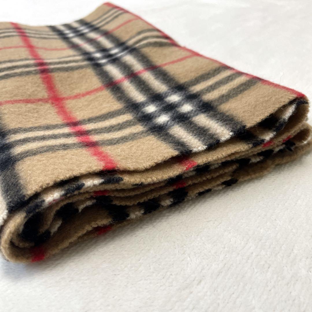 極美品⭐︎ BURBERRY LONDON カシミヤ100％　大判　マフラー