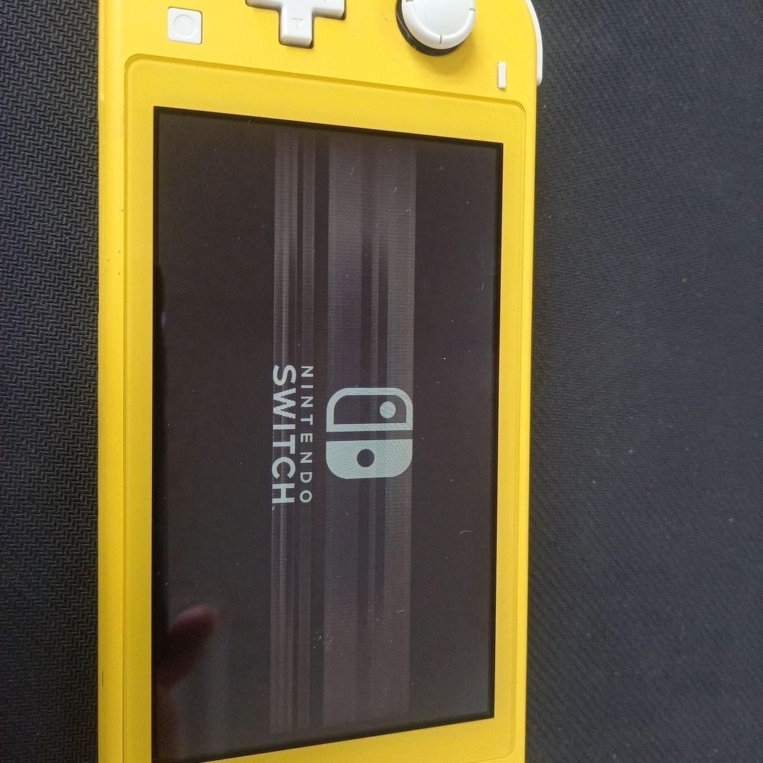 Switchライト　イエロー　ジャンク本体