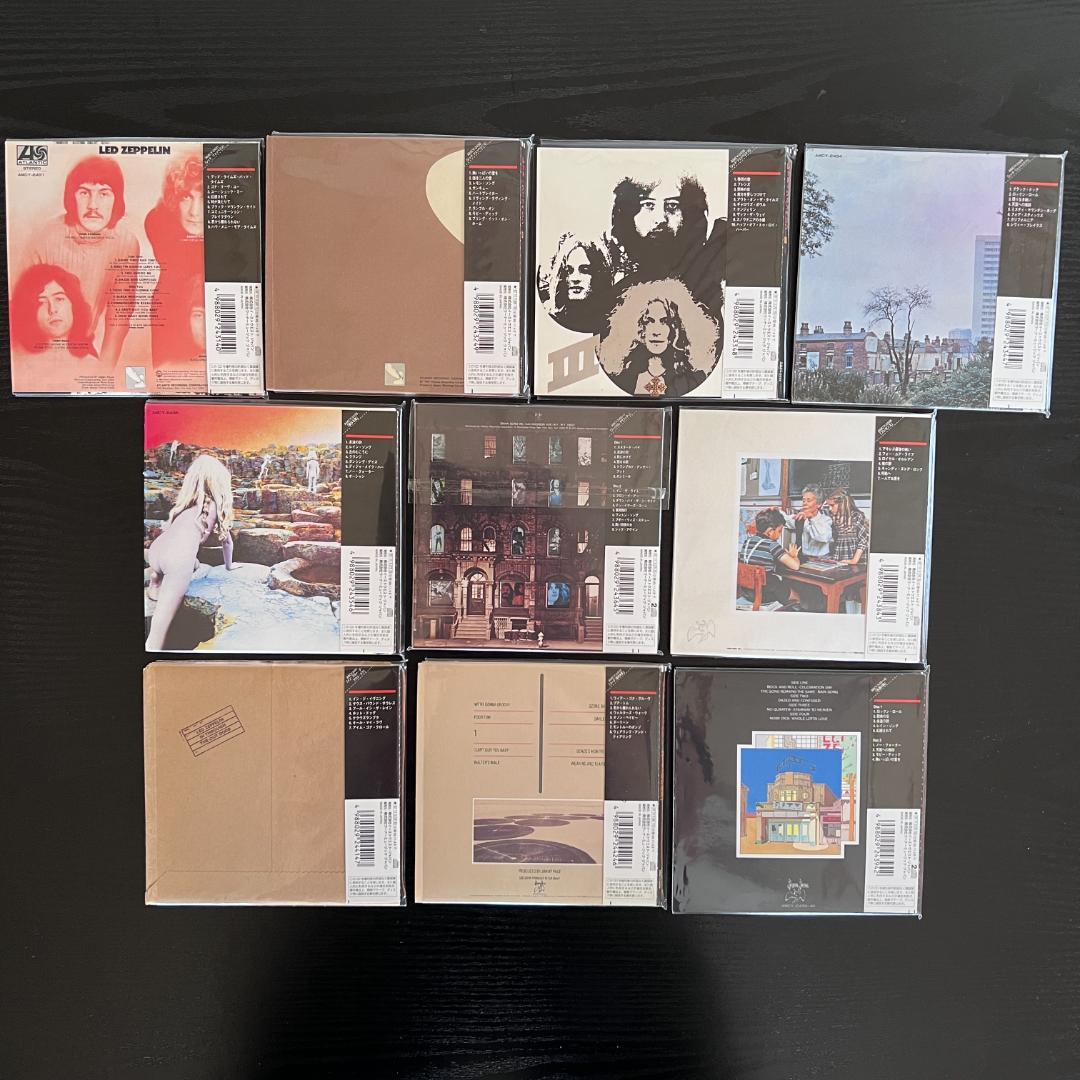 Led Zeppelin / レッド・ツェッペリン / 紙ジャケ 10タイトル