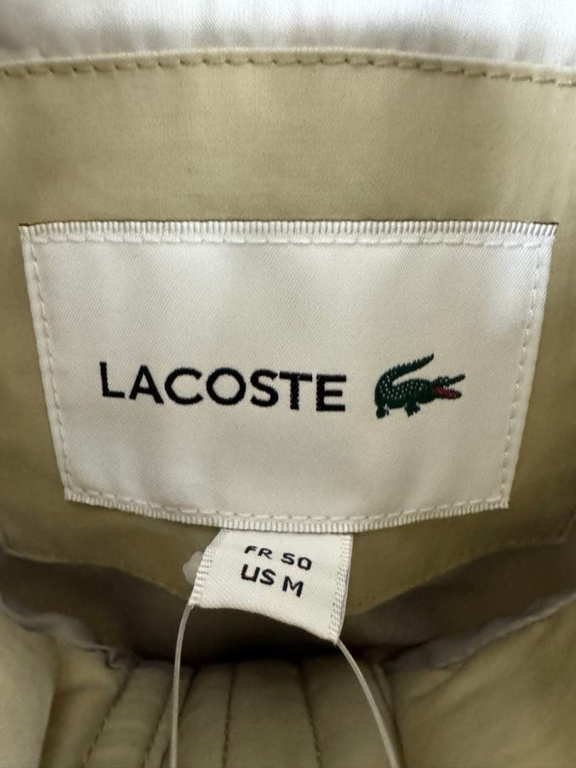 新品未使用　LACOSTE ラコステ　撥水コットンブルゾン　BH116EL