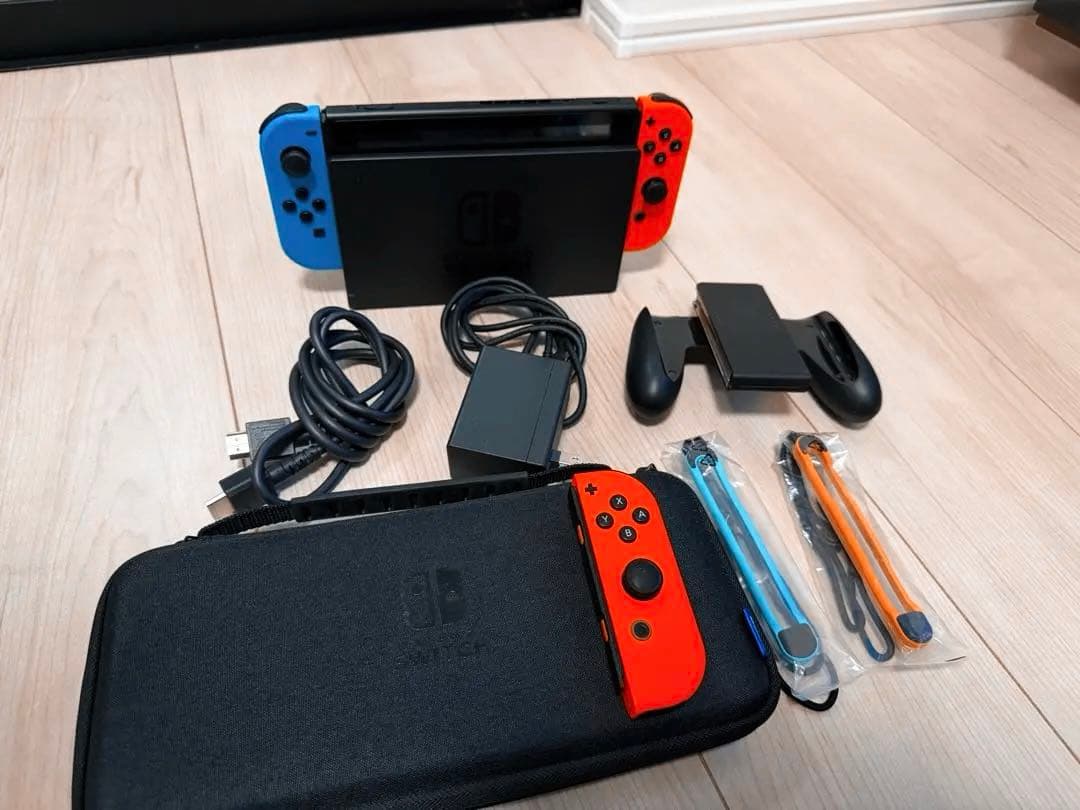 【美品】Switch フルセット 予備Joy-Con付 即プレイ可