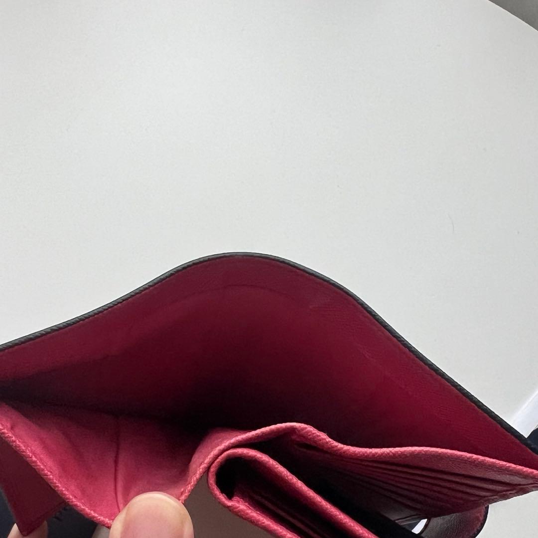 257 美品 PRADA プラダ 2つ折り財布