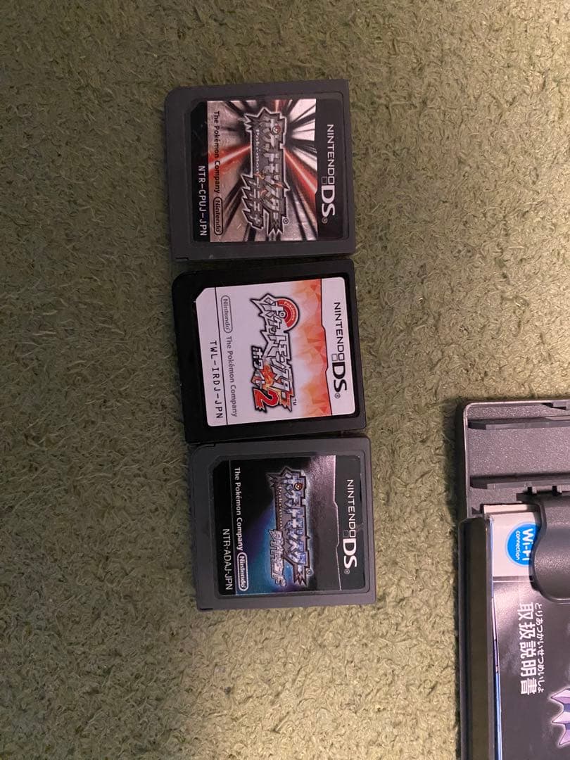 ポケットモンスター　3dsソフト　ダイヤモンド　プラチナ　ホワイト2の3本セット