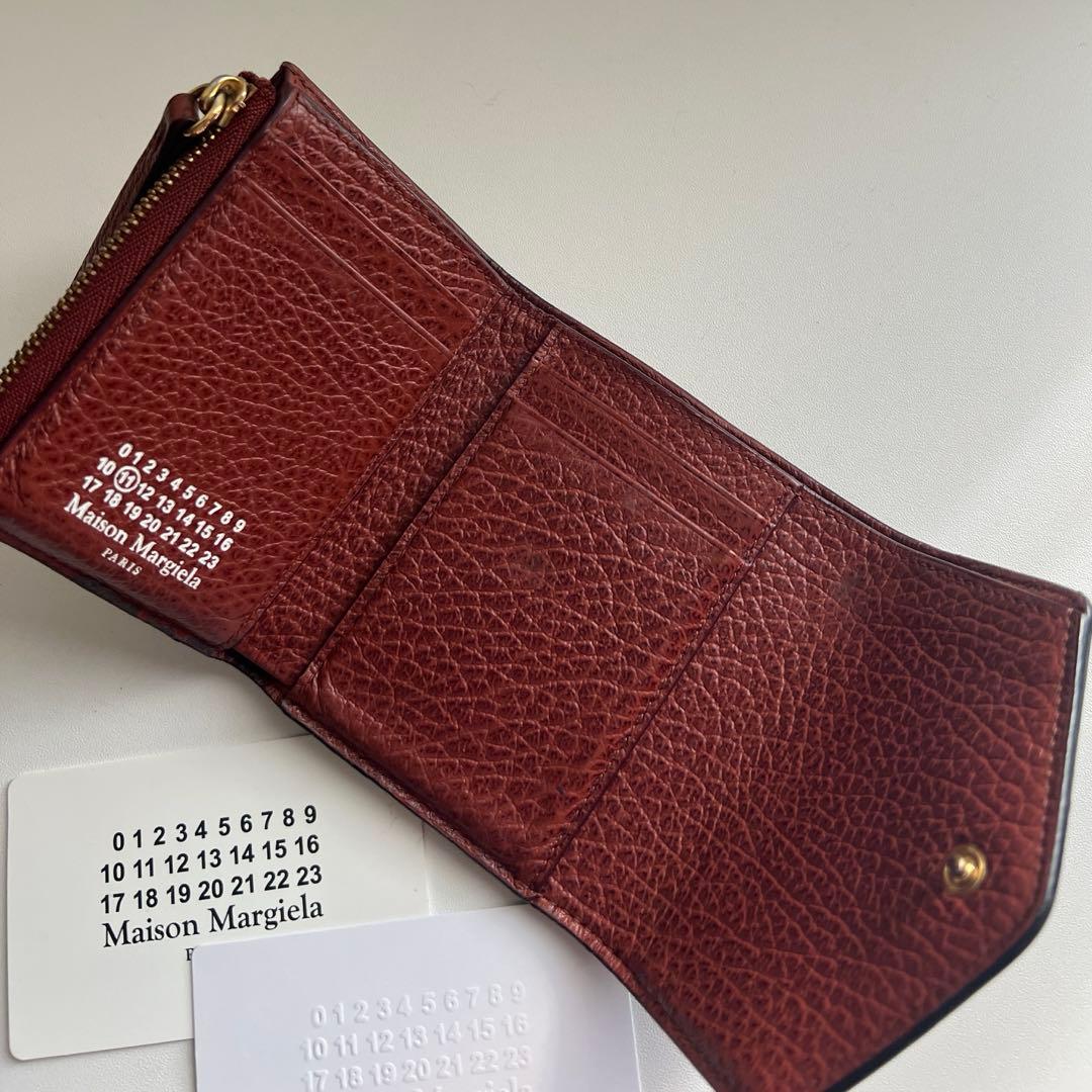102 美品 Maison Margiela メゾン マルジェラ 3つ折り財布