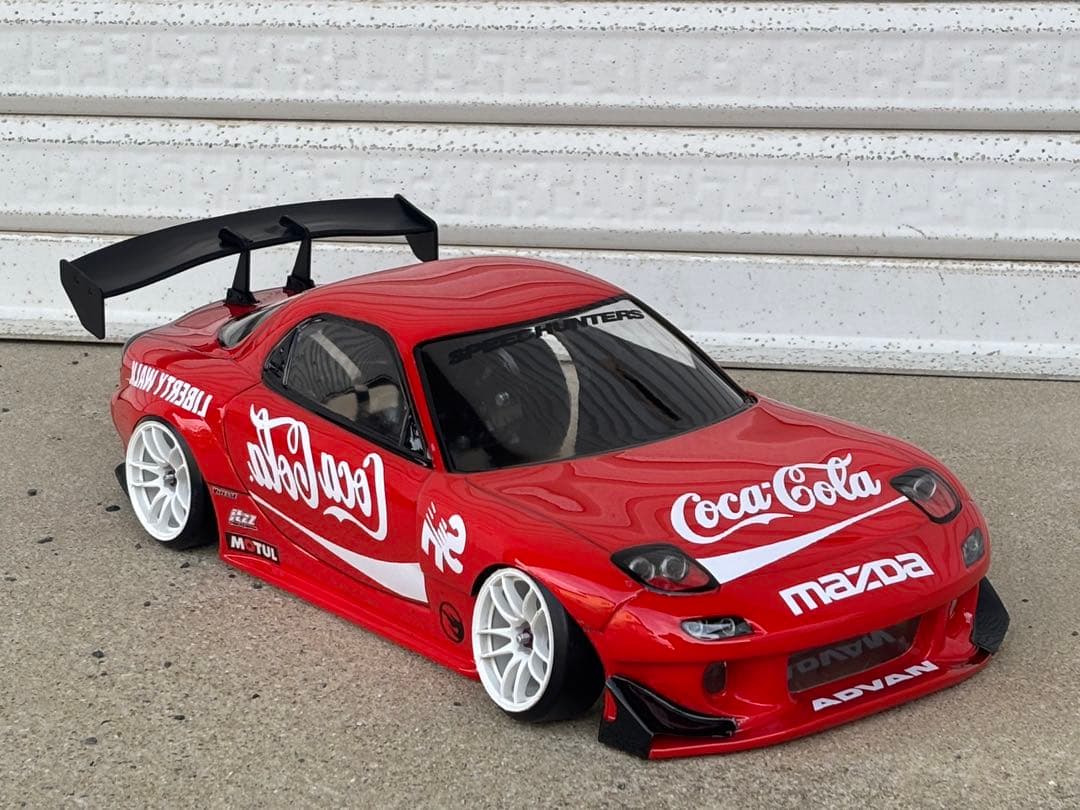 D-LIKE MAZDA rx-7 FD ラジコンボディ　塗装済未走行