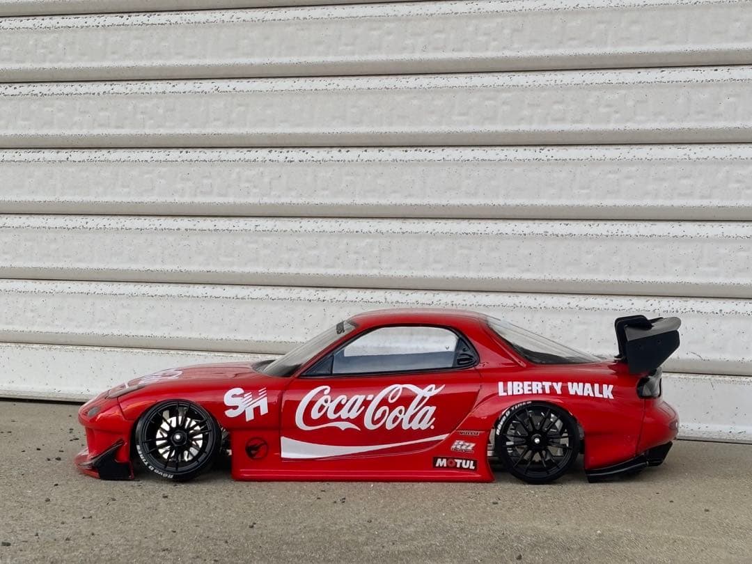 D-LIKE MAZDA rx-7 FD ラジコンボディ　塗装済未走行