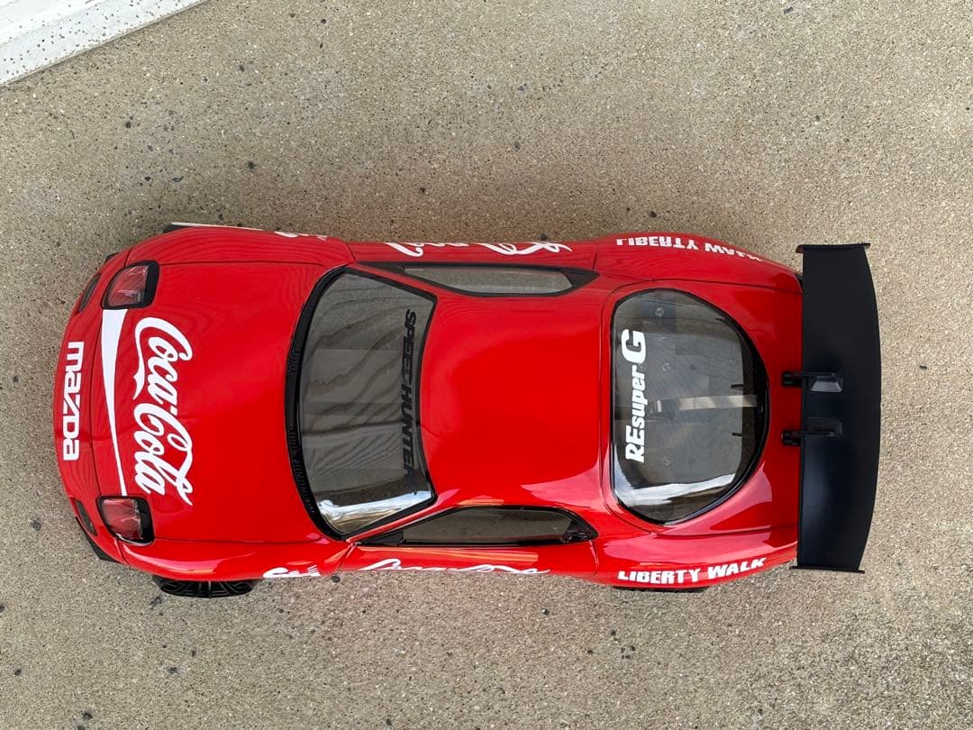 D-LIKE MAZDA rx-7 FD ラジコンボディ　塗装済未走行