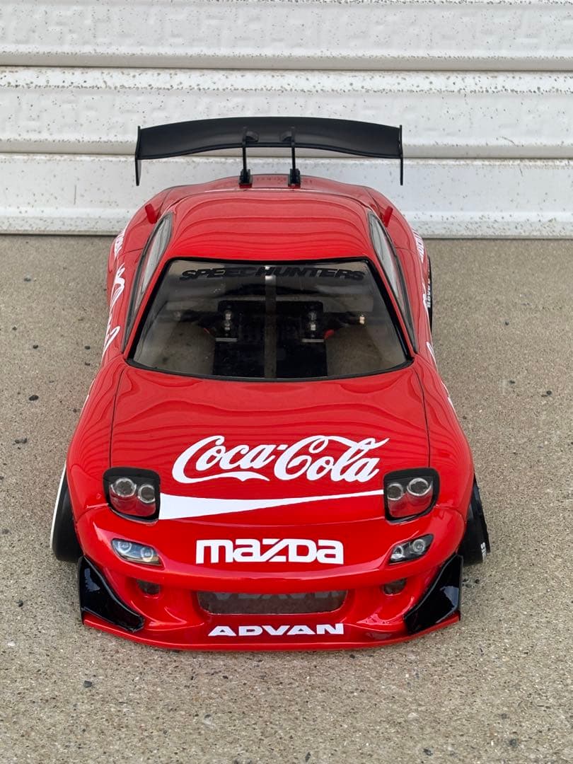 D-LIKE MAZDA rx-7 FD ラジコンボディ　塗装済未走行