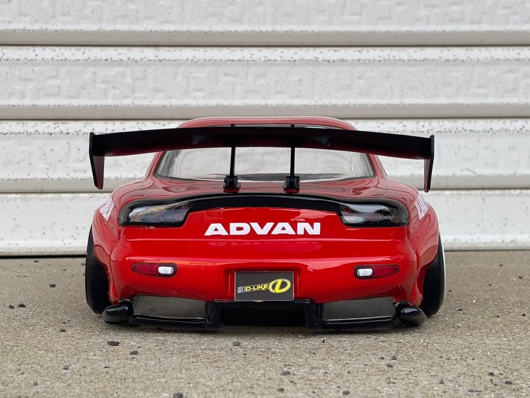 D-LIKE MAZDA rx-7 FD ラジコンボディ　塗装済未走行