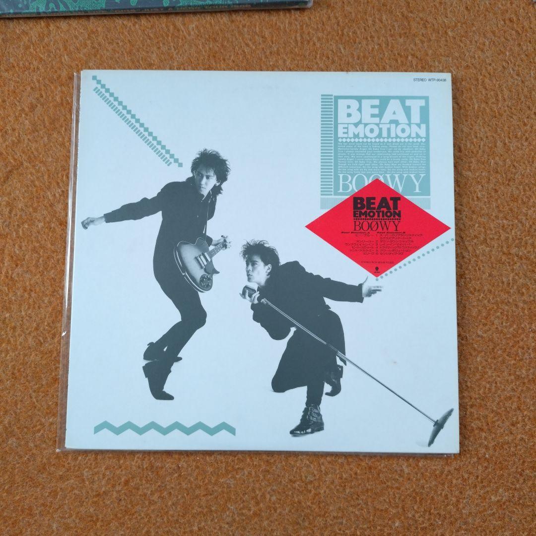 boowy GIGS JUST A HERO TOUR　他　レコード　氷室　布袋