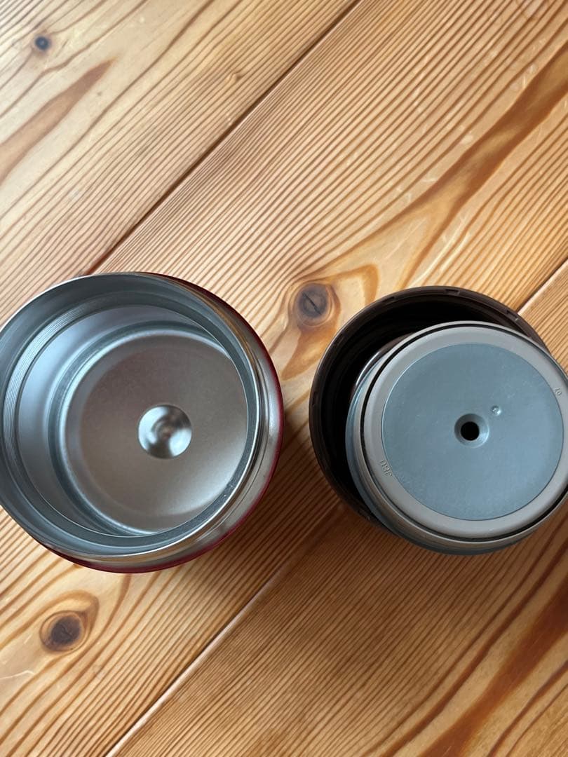 新品♪THERMOS 赤保温調理鍋 KBN-3001 サーモスポット付きキズあり