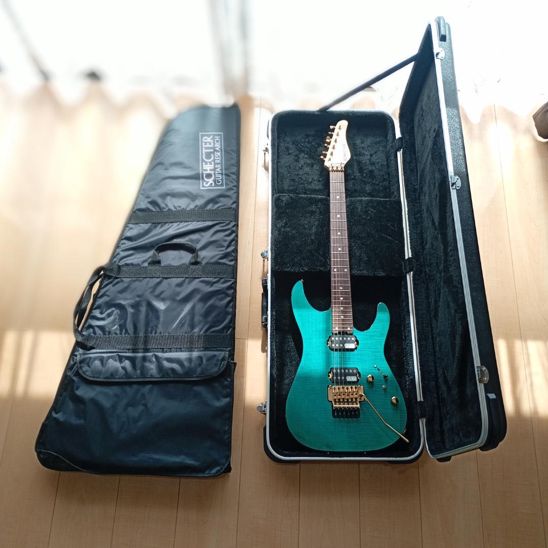 【極希少】SCHECTER NV-4-24-AL-FM/OGR/R 限定モデル