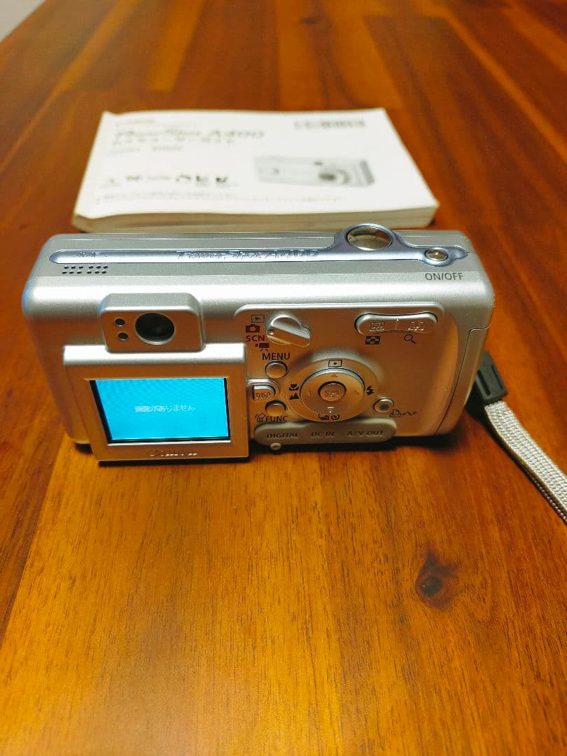 美品Canon PowerShot A400 動作確認済み 本体とユーザーガイド