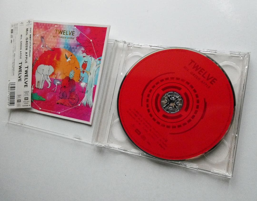 【中古美品】Mrs. GREEN APPLE TWELVE 初回限定盤