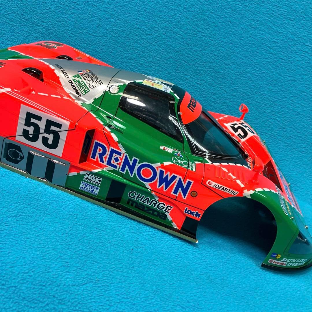 未走行　タミヤ RCカーボディ & タイヤ、ホイール　マツダ 787B
