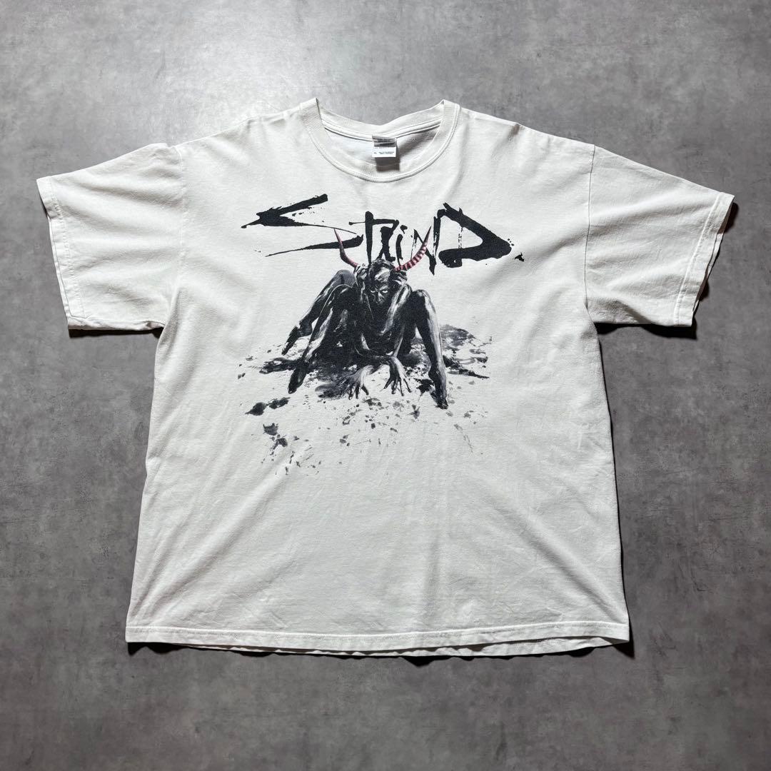 00s STAIND vintage tシャツ XL L GR UNGE