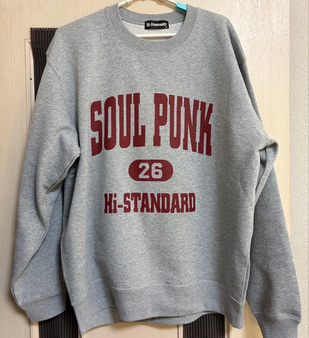 Hi-STANDARD SOUL PUNK CREW SWEAT（GRAY）