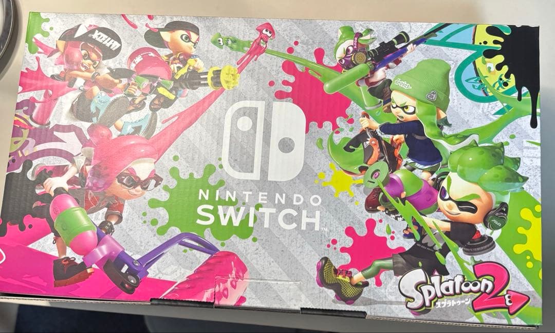 Switch本体・付属品セット 箱・64GBのSDカード付