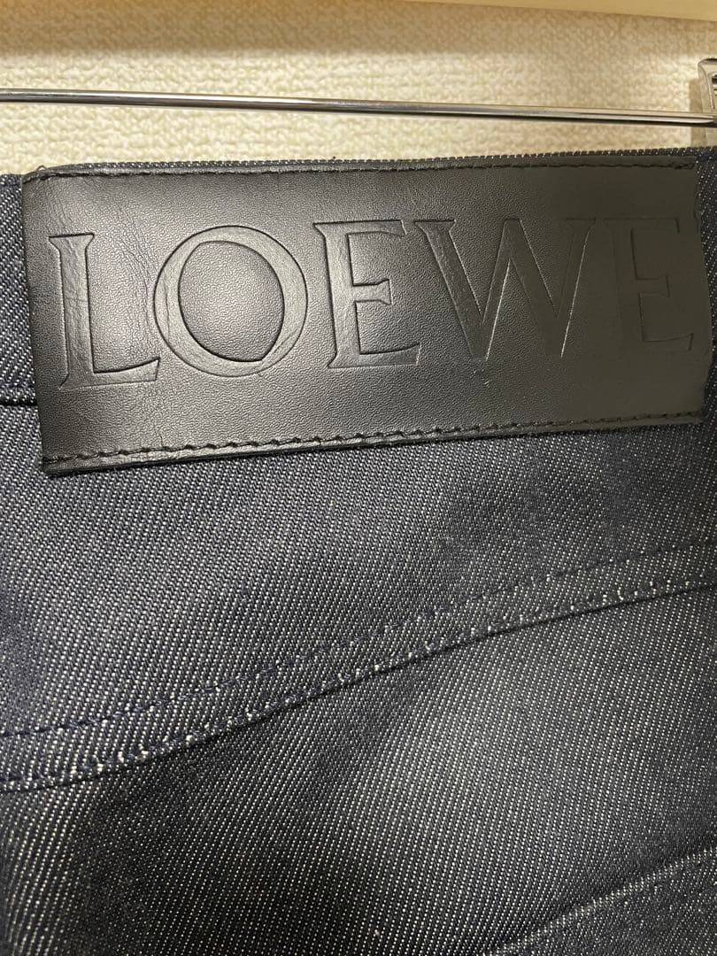 LOEWE ロエベ フィッシャーマン デニム ジーンズ 濃紺 [サイズ36]