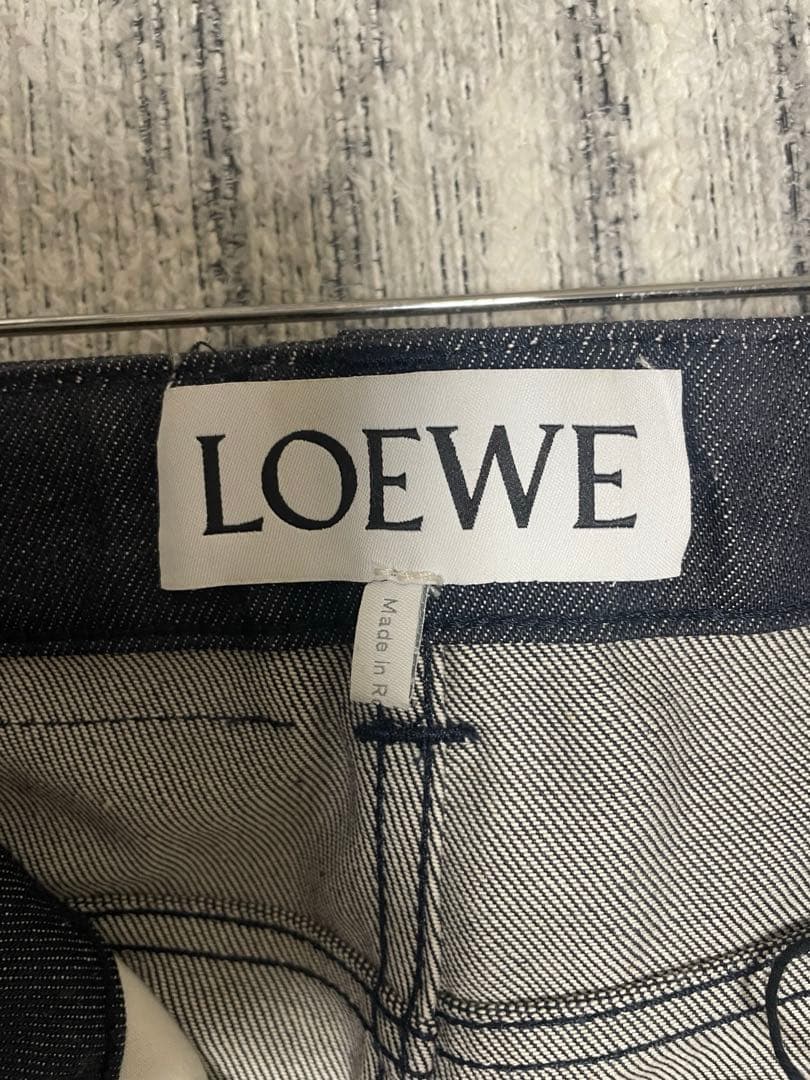 LOEWE ロエベ フィッシャーマン デニム ジーンズ 濃紺 [サイズ36]