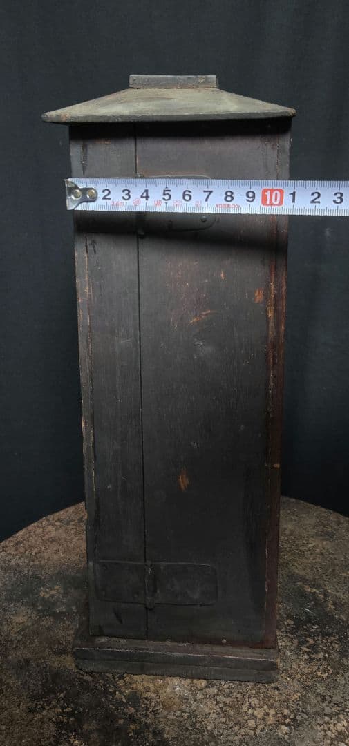 木製厨子のみ中身なし時代不明仏教神仏美術希少 仏像 神像
