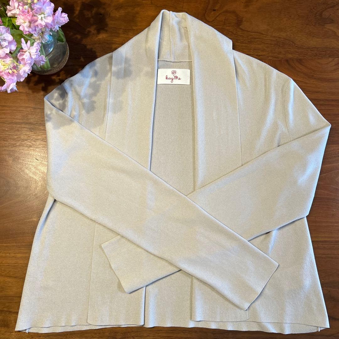 kayMe 長袖カーディガン