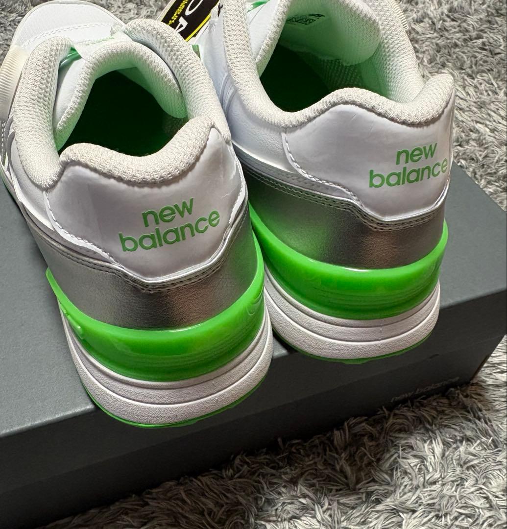 【新品】New Balance 574 ゴルフシューズ グリーン
