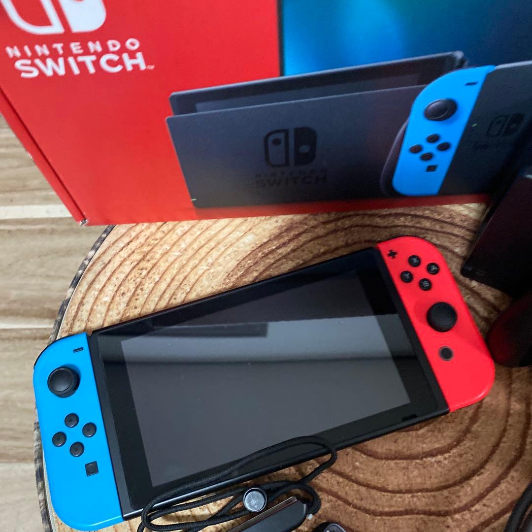 Nintendo Switch ニンテンドースイッチ本体　ネオン ②