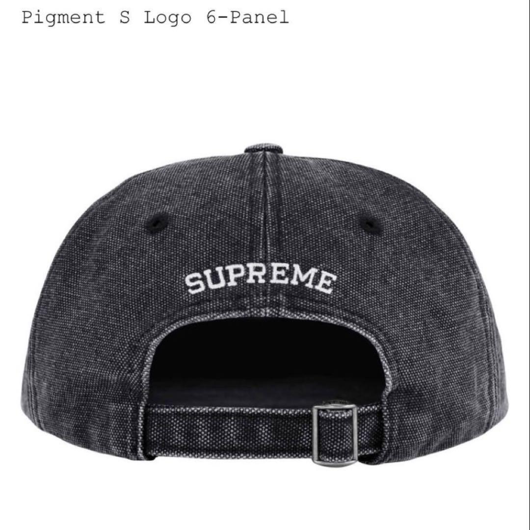 新品未使用 Supreme Pigment S Logo 6-Panel cap