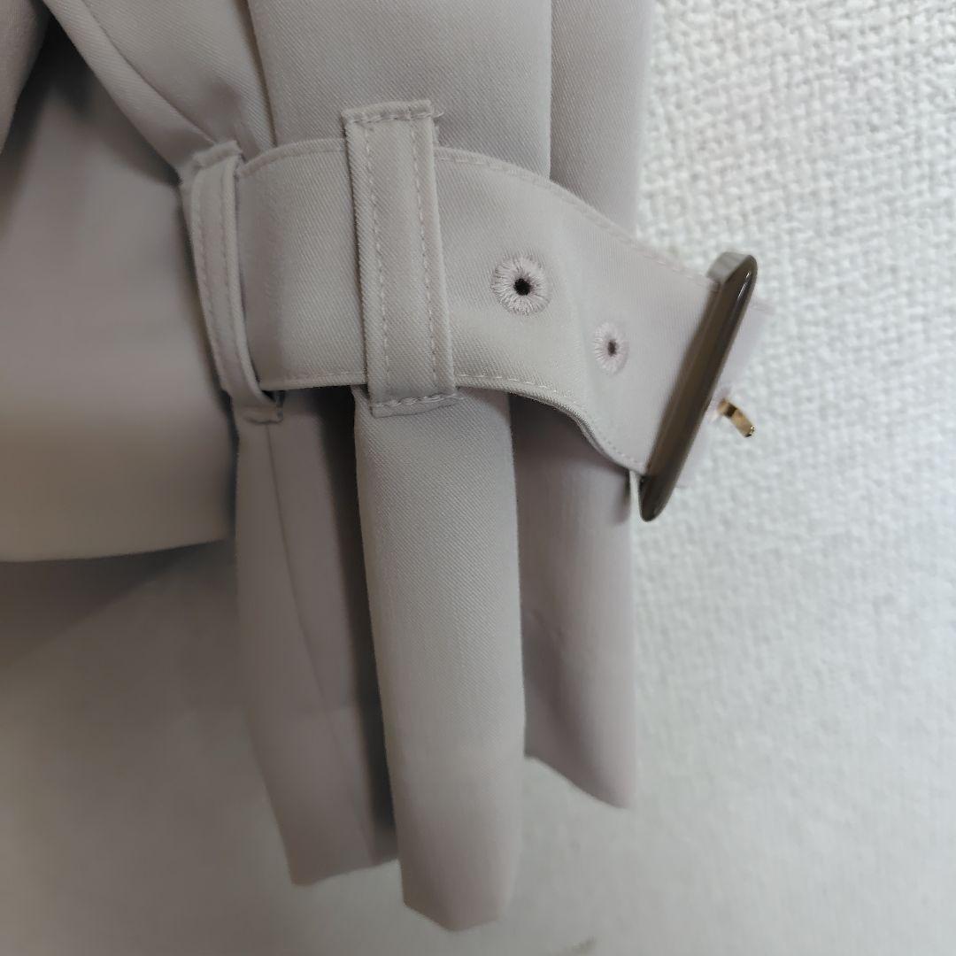 【新品タグ付き】PROPORTION ベーシックショートトレンチコート M