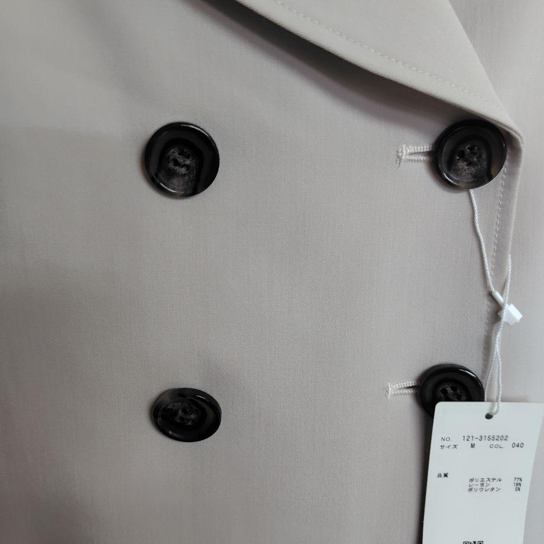 【新品タグ付き】PROPORTION ベーシックショートトレンチコート M