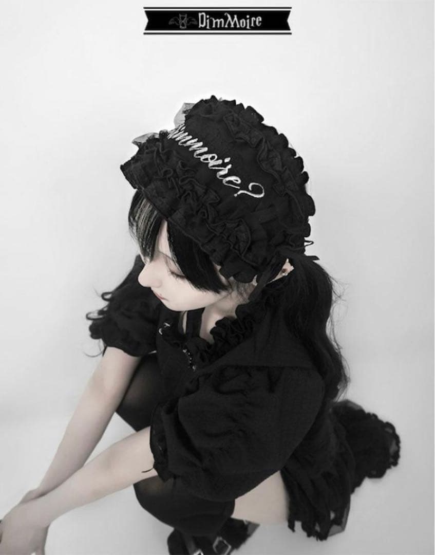 DimMoire　BABY..ヘッドドレス ブラック　BLACK ディムモアール