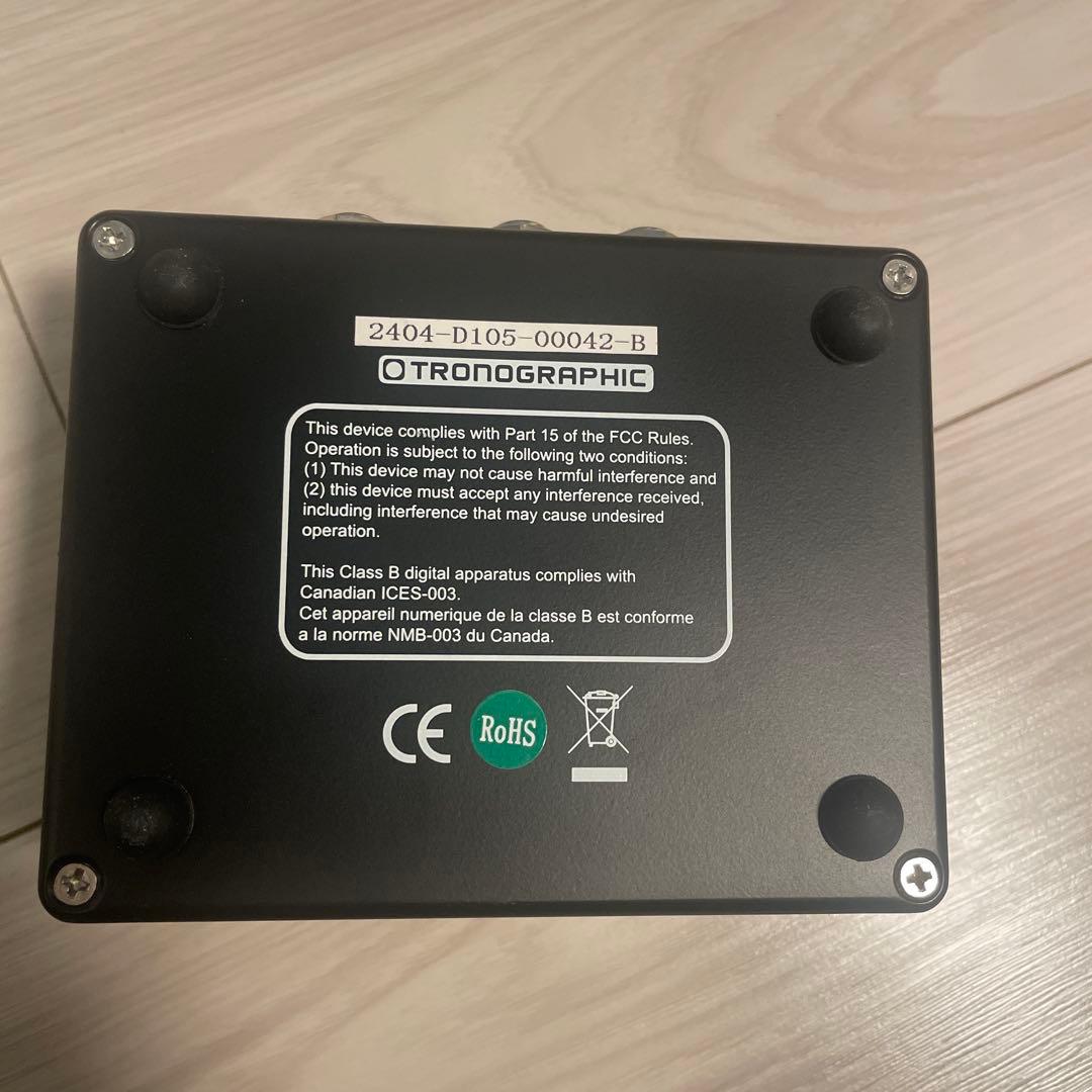 Tronographic RustyBoxベースプリアンプ難波章浩、日向秀和使用