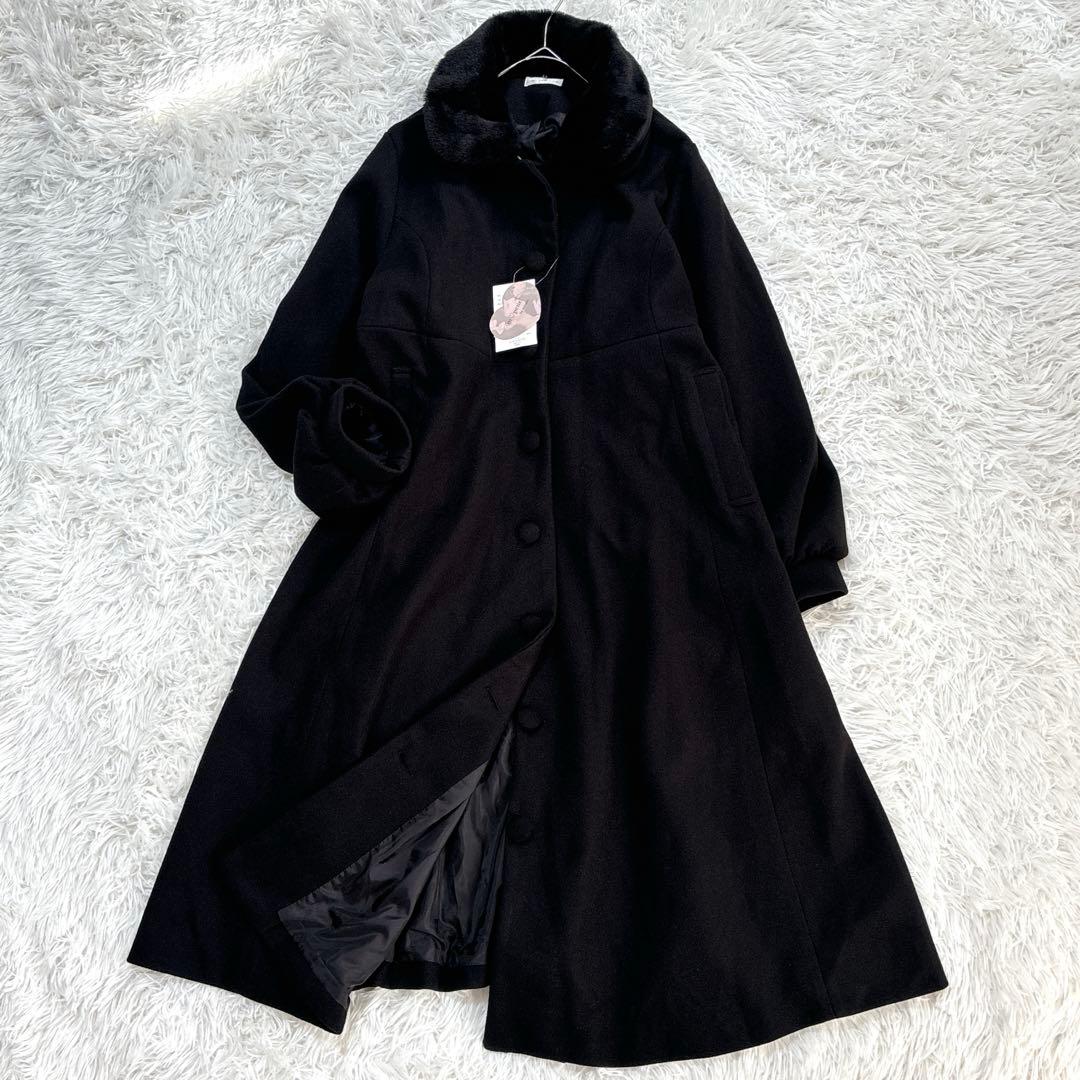 【新品】青木美沙子 リボンコート 4L しまむら ロング ロリータ 大きいサイズ