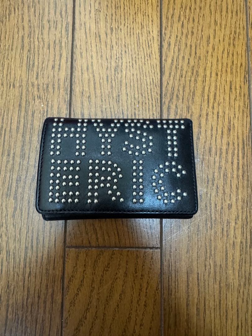 HYSTERIC GLAMOUR ロゴスタッズ 三つ折りウォレット