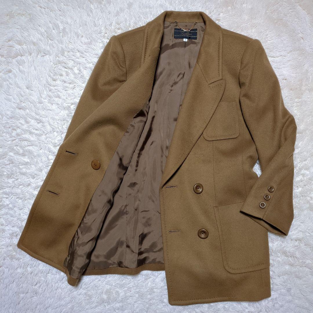美品！Leilian　カシミヤ100%ジャケットコート　サイズ9　オーバーサイズ