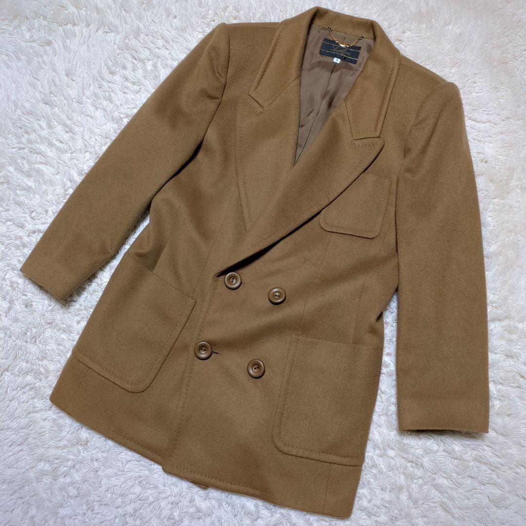 美品！Leilian　カシミヤ100%ジャケットコート　サイズ9　オーバーサイズ