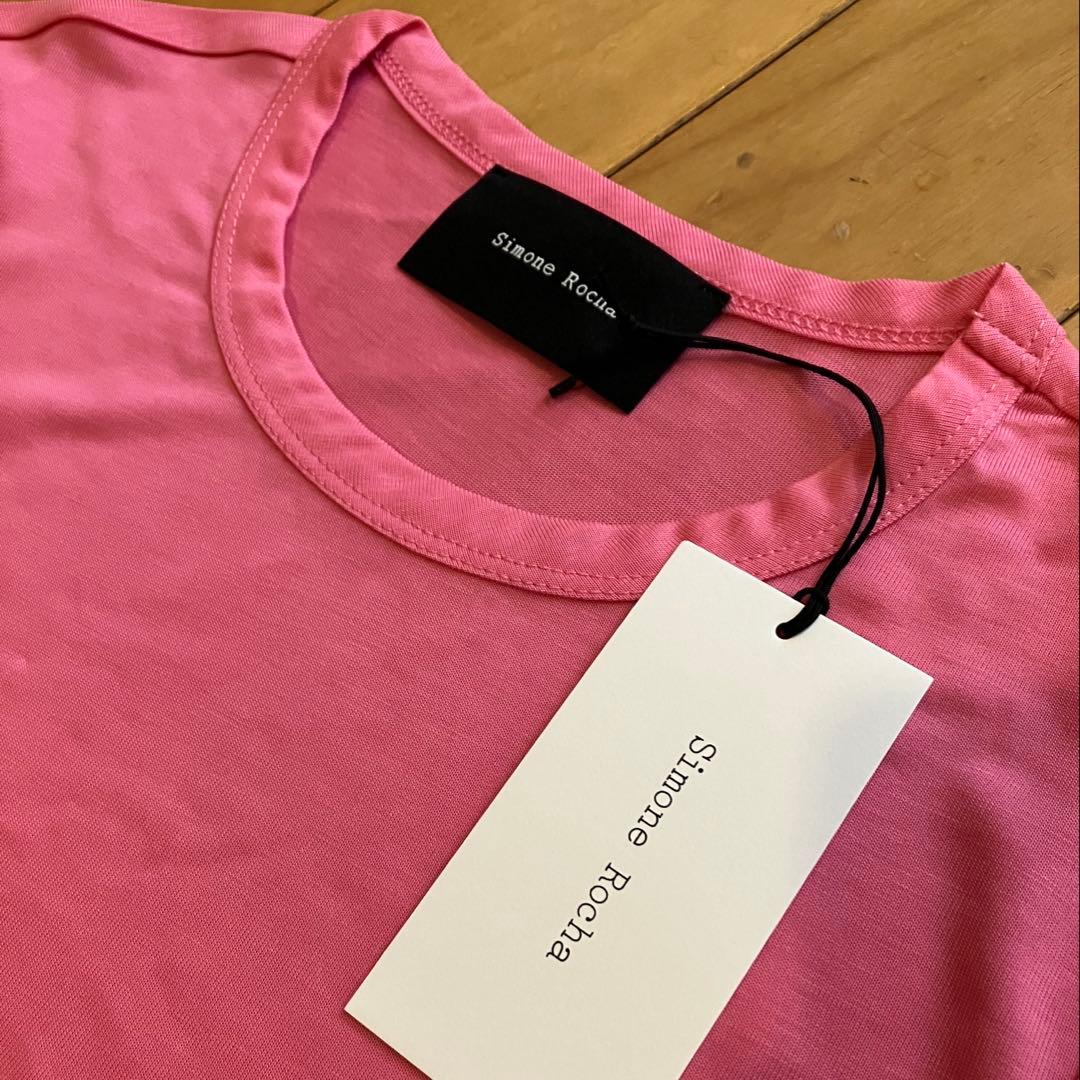 simone rocha Tシャツ　ピンク　リボン