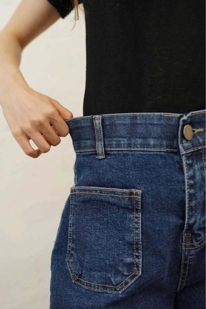 kicuri Front Pocket denim（Indigo）
