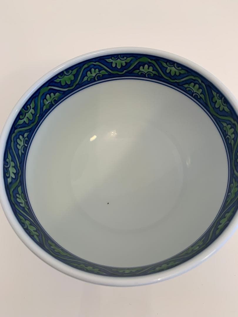 源右衛門窯作染錦葡萄絵の飯破