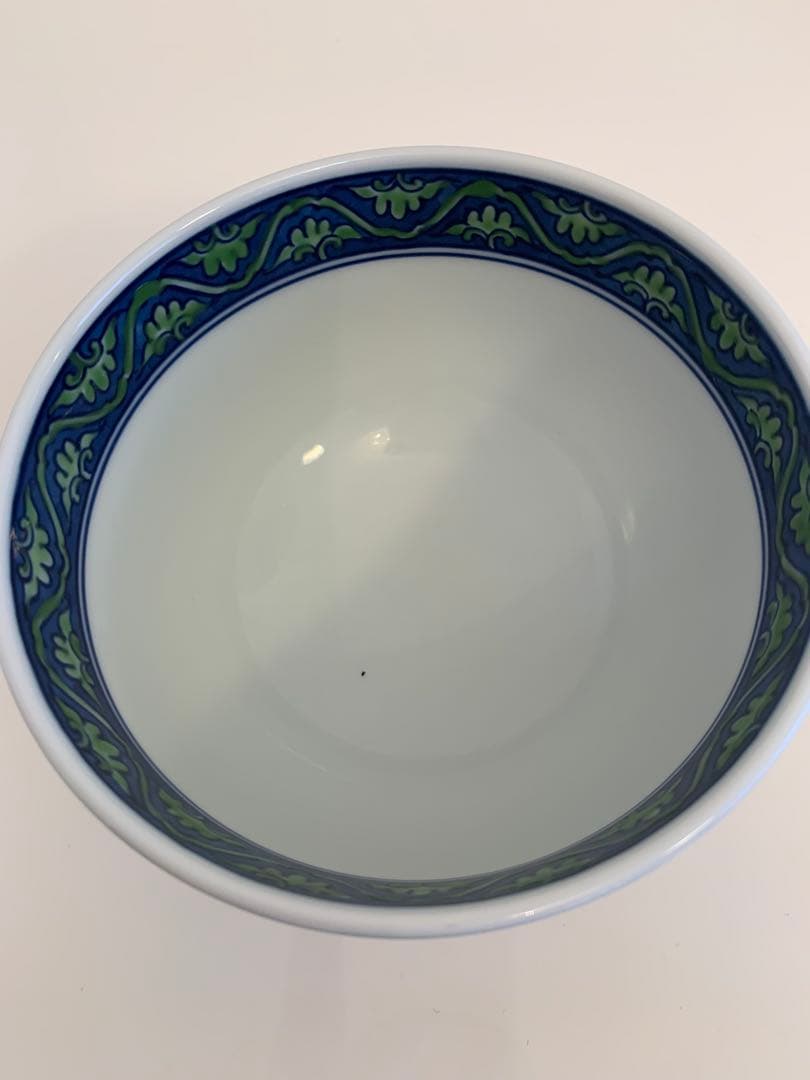 源右衛門窯作染錦葡萄絵の飯破