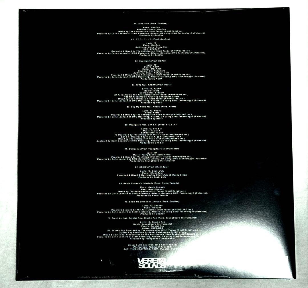 IO / JUST ALBUM [2LP] （KANDYTOWN）新品　未使用