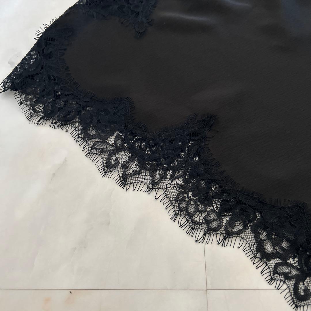 ZARA ZW COLLECTION レーストリムキャミソール　S